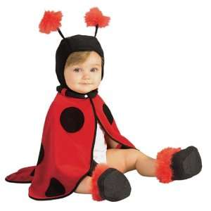  Baby Little Lady Bug Caped Cutie Costume Size 3 9 Months 