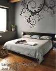 Vinyl Wall Decal Sticker Flower Floral Swirl LARGE items in 