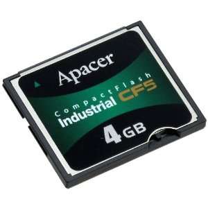  Apacer Industrial Grade CF5 4GB SLC CF Card (AP CF004GK7FS 
