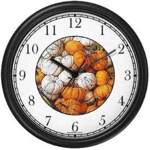  Pumpkins and Gourds (JP6) Wall Clock by WatchBuddy 