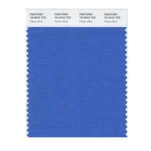  PANTONE SMART 18 4043X Color Swatch Card, Palace Blue 