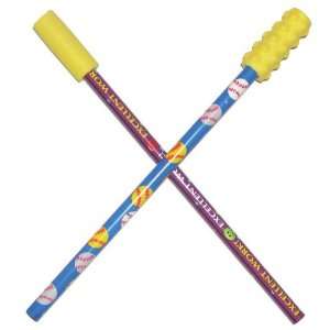 School Specialty Oral Motor Chew Stixx Pencil Toppers   1 Smooth and 1 