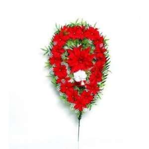  Cemetery Heart Wreath Asst. Case Pack 72