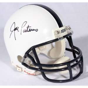  Joe Paterno Autographed Mini Helmet   GAI   Autographed 