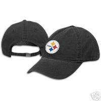 Pittsburgh STEELERS Black 3D Logo Slouch Cap by Reebok  