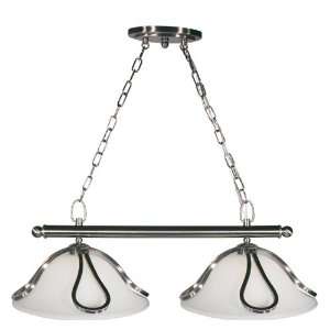  Z Lite Carlisle Collection Brushed Nickel Finish Two Light 