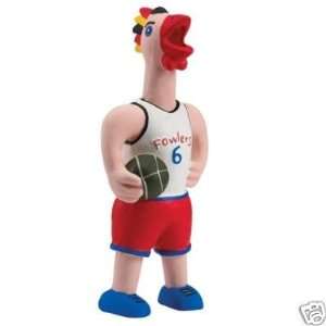   Grriggles Fowlers Latex Dog Toy Squawker BASKETBALL