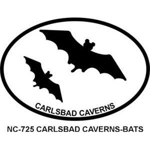CARLSBAD CAVERNS   BATS Personalized Sticker
