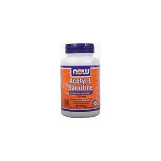  Now Foods Acetyl L Carnitine 750mg 90 Tabs Health 
