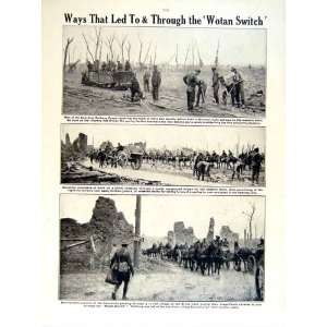  1919 WORLD WAR AUSTRALIAN SOLDIERS FRANCE PERONNE ARRAS 