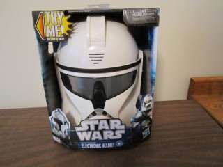 STAR WARS Clone Trooper Electronic Helmet new mask sounds voice Jedi 