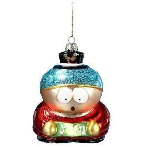  South Park Cartman Hand Crafted Glass Christmas Ornament 
