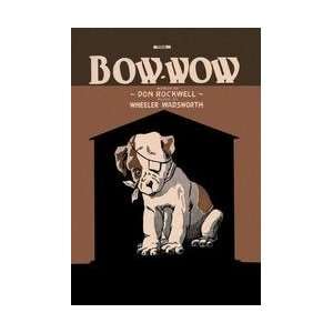 Bow Wow 12x18 Giclee on canvas 