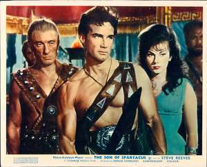 SON OF SPARTACUS GIANNA MARIA CANALE STEVE REEVES PHOTO  