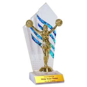  Flames Cheerleading Trophy Toys & Games