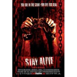  STAY ALIVE 27X40 ORIGINAL D/S MOVIE POSTER Everything 