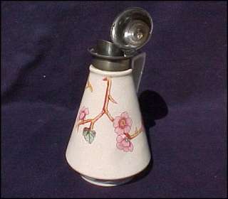 1871 White Ironstone Decorated Syrup Pitcher Jug Lid  