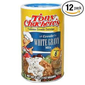 Tony Chacheres White Gravy Mix, 5 Ounce Grocery & Gourmet Food