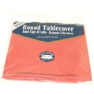  Bright Red 82 Plastic Table Cover 