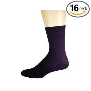   Black Wood Silk Dress Crew Socks Size 9 13