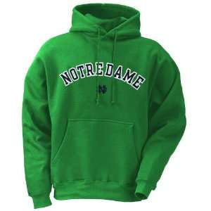   Dame Fighting Irish Green Power Hoody Sweatshirt