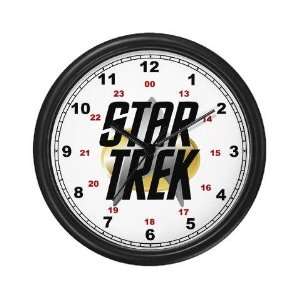  Star Trek Logo Star trek Wall Clock by 