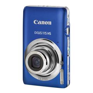 Canon IXUS 115 HS Blue Camera 12.1 MP 26 languages NEW  