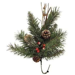   16 Frosted Pine Cone and Berries Pine Sprays Arts, Crafts & Sewing