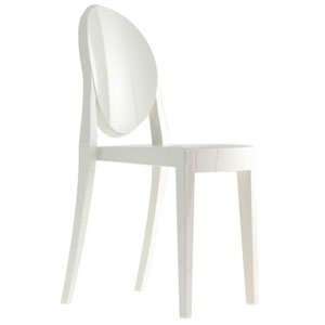   Victoria Ghost Chair Solid White by Philippe Starck