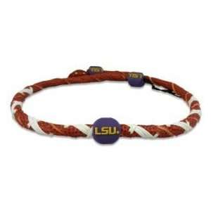   Sports LSU Tigers Spiral Football Necklace