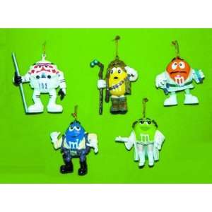  Star Wars M&M Resin Ornament Set 3 Toys & Games