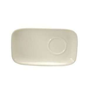  Oneida Courses Undecorated Rectangle Saucer   8 X 5 