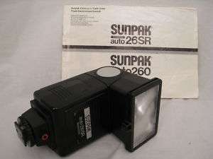 Sunpak Auto 26SR Flash For Nikon Nice  