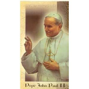  Pope John Paul II Biography Card (500 060) (F5 570)
