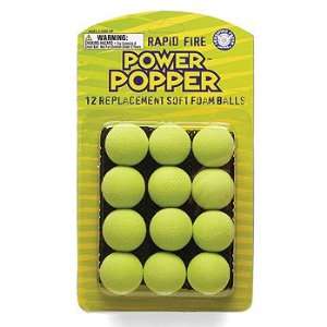  Power Popper Replacement 12 Soft Foam Balls Everything 