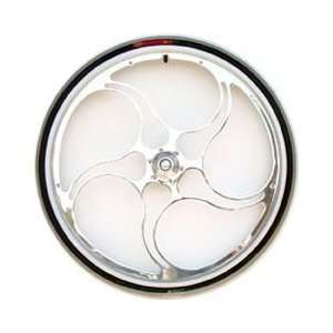  Glance Wheels   Sun   Size 25 inch   Clear Anodized Hand 