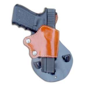 Yaqui Slide Paddle Holster Fits all Glocks Right Hand, Color Russet 1 