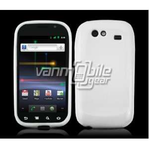  SOLID WHITE GLOSSY TPU CASE for SAMSUNG NEXUS S 