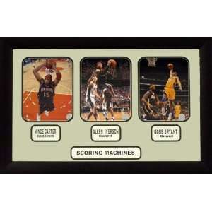  NBA Scoring Machines Three 8 x 10 Photographs in a 15 