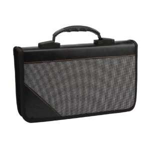  Practical 96 Capacity Cd Storage Bag Holder Case Black 