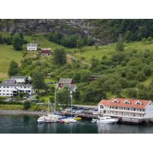 Flam Village, Sognefjorden, Western Fjords, Norway, Scandinavia 