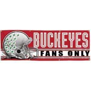  Ohio State Vinyl Banner   2 x 6