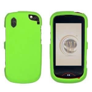  Cool Green Rubberized Protector Case for Pantech Hotshot 