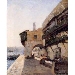   The Quay de lAmiraute in Algiers, By Lebourg Albert