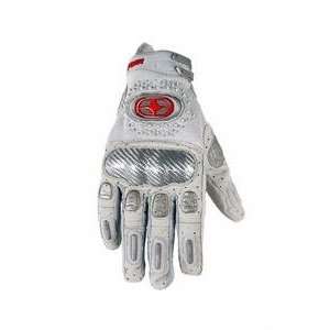 No Fear White Elite Gloves (sizeM) 