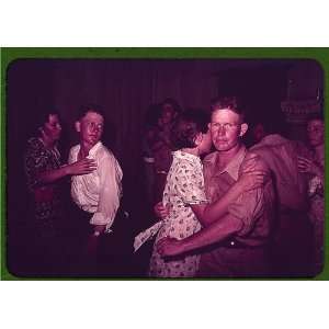  Photo Couples at square dance, McIntosh County, Oklahoma 