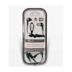   One Stereo/ Cell Phone Earset with Noise Reduction