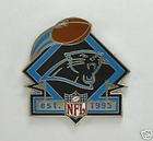 CAROLINA PANTHERS ESTABLISHED 1995 COLLECTOR PIN  