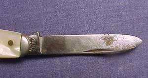 Vintage Kent New York City New York Folding Knife  