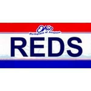  Ohio State Background License Plates   Reds Plate Tag Tags 